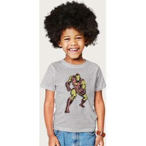 Iron Man Clenched Fists Pose Marvel T-Shirt in Mid Grey Size: 7-8 Years Mid Grey 7-8 Years Iron Man Clenched Fists Pose Marvel T-Shirt in Mid Grey Size: 7-8 Years Mid Grey 7-8 Years