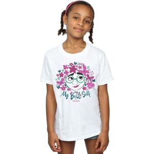 Disney Girl's Encanto My Best Self Cotton T-Shirt in White Size: 5-6 Years White 5-6 Years Disney Girl's Encanto My Best Self Cotton T-Shirt in White Size: 5-6 Years White 5-6 Years