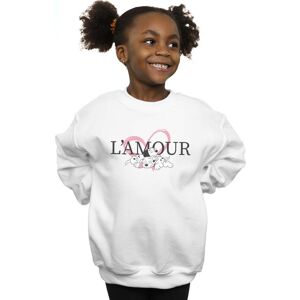 Disney Girl's 101 Dalmatians L´Amour Sweatshirt in White Size: 3-4 Years White 3-4 Years Disney Girl's 101 Dalmatians L´Amour Sweatshirt in White Size: 3-4 Years White 3-4 Years