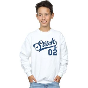 Disney Boy's Lilo & Stitch Athletic Sweatshirt in White Size: 3-4 Years White 3-4 Years Disney Boy's Lilo & Stitch Athletic Sweatshirt in White Size: 3-4 Years White 3-4 Years