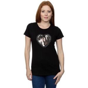 Gossip Girl Women's Chuck & Blair Heart Cotton T-Shirt in Black Size: 2XL Black 2XL Gossip Girl Women's Chuck & Blair Heart Cotton T-Shirt in Black Size: 2XL Black 2XL