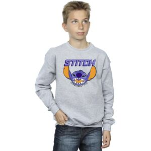 Disney Boy's Lilo & Stitch Purple Sweatshirt in Grey Size: 9 Years Grey 9 Years Disney Boy's Lilo & Stitch Purple Sweatshirt in Grey Size: 9 Years Grey 9 Years