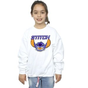 Disney Girl's Lilo & Stitch Purple Sweatshirt in White Size: 9 Years White 9 Years Disney Girl's Lilo & Stitch Purple Sweatshirt in White Size: 9 Years White 9 Years