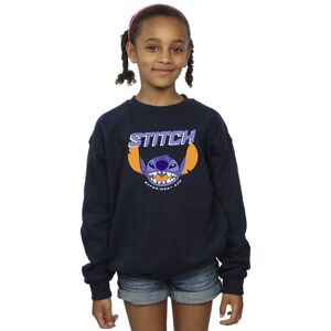 Disney Girl's Lilo & Stitch Purple Sweatshirt in Navy Size: 9 Years Navy 9 Years Disney Girl's Lilo & Stitch Purple Sweatshirt in Navy Size: 9 Years Navy 9 Years