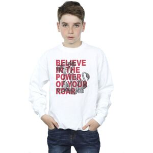 Disney Boy's The Lion King Power Of Roar Sweatshirt in White Size: 7-8 Years White 7-8 Years Disney Boy's The Lion King Power Of Roar Sweatshirt in White Size: 7-8 Years White 7-8 Years