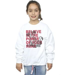 Disney Girl's The Lion King Power Of Roar Sweatshirt in White Size: 12-13 Years White 12-13 Years Disney Girl's The Lion King Power Of Roar Sweatshirt in White Size: 12-13 Years White 12-13 Years