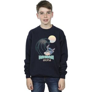 Disney Boy's Lilo & Stitch Hawaii Sweatshirt in Navy Size: 12-13 Years Navy 12-13 Years Disney Boy's Lilo & Stitch Hawaii Sweatshirt in Navy Size: 12-13 Years Navy 12-13 Years