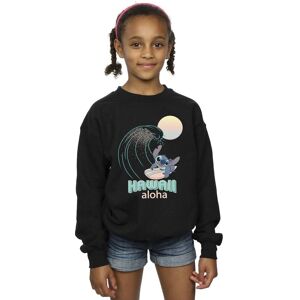 Disney Girl's Lilo & Stitch Hawaii Sweatshirt in Black Size: 3-4 Years Black 3-4 Years Disney Girl's Lilo & Stitch Hawaii Sweatshirt in Black Size: 3-4 Years Black 3-4 Years