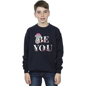 Disney Boy's Dumbo Be You Sweatshirt in Navy Size: 7-8 Years Navy 7-8 Years Disney Boy's Dumbo Be You Sweatshirt in Navy Size: 7-8 Years Navy 7-8 Years