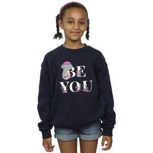 Disney Girl's Dumbo Be You Sweatshirt in Navy Size: 9 Years Navy 9 Years Disney Girl's Dumbo Be You Sweatshirt in Navy Size: 9 Years Navy 9 Years