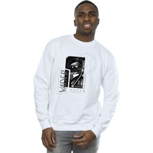 Star Wars Men's Obi-Wan Kenobi Sith SciFi Collage Sweatshirt in White Size: Large White L Star Wars Men's Obi-Wan Kenobi Sith SciFi Collage Sweatshirt in White Size: Large White L