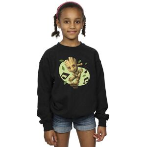 Marvel Girl's Guardians Of The Galaxy Groot Musical Notes Sweatshirt in Black Size: 12-13 Years Black 12-13 Years Marvel Girl's Guardians Of The Galaxy Groot Musical Notes Sweatshirt in Black Size: 12-13 Years Black 12-13 Years