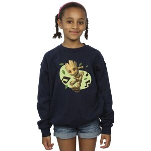 Marvel Girl's Guardians Of The Galaxy Groot Musical Notes Sweatshirt in Navy Size: 5-6 Years Navy 5-6 Years Marvel Girl's Guardians Of The Galaxy Groot Musical Notes Sweatshirt in Navy Size: 5-6 Years Navy 5-6 Years