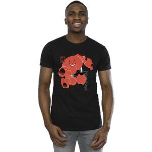 Disney Men's Big Hero 6 Baymax Suite Pose T-Shirt in Black Size: Large Black L Disney Men's Big Hero 6 Baymax Suite Pose T-Shirt in Black Size: Large Black L