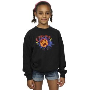 Disney Girl's Big Hero 6 Baymax Hiro Angry Manga Sweatshirt in Black Size: 5-6 Years Black 5-6 Years Disney Girl's Big Hero 6 Baymax Hiro Angry Manga Sweatshirt in Black Size: 5-6 Years Black 5-6 Years