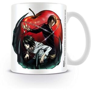 Death Note Apple Mug in White White Death Note Apple Mug in White White