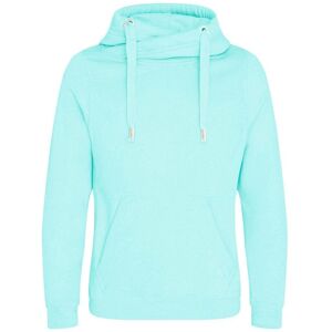 AWDis Men's Cross Neck Hoodie in Mint Size: XS Mint XS AWDis Men's Cross Neck Hoodie in Mint Size: XS Mint XS