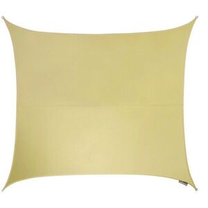 Primrose 5.4m Square Waterproof Patio Sun Shade Canopy 98% UV Block Free Rope in Beige Beige Primrose 5.4m Square Waterproof Patio Sun Shade Canopy 98% UV Block Free Rope in Beige Beige