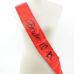 Shatchi Women's Bride to BE Flashing Red Sash Wedding Hen Party Night Out Bridal Shower Fancy Dress Red Shatchi Women's Bride to BE Flashing Red Sash Wedding Hen Party Night Out Bridal Shower Fancy Dress Red