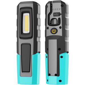 Koolite Men's LED Inspection light, Waterproof, Rechargeable Work Light, Portable with Magnetic stand & clip in Blue Blue Koolite Men's LED Inspection light, Waterproof, Rechargeable Work Light, Portable with Magnetic stand & clip in Blue Blue