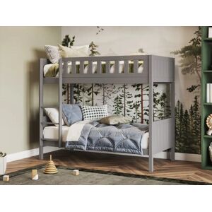 Flair Bea Shorty Bunk Bed in Grey Size: Junior Grey Junior Flair Bea Shorty Bunk Bed in Grey Size: Junior Grey Junior