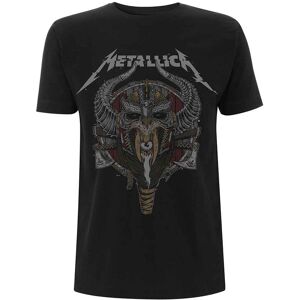 Metallica Viking Band Logo T-Shirt in Black Size: 2XL Black 2XL Metallica Viking Band Logo T-Shirt in Black Size: 2XL Black 2XL