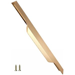 Highdecora Profile Pull Handle for Furniture Wardrobe, Kitchen Cabinet, TV Unit, Drawer in Gold Size: Small Gold Small Highdecora Profile Pull Handle for Furniture Wardrobe, Kitchen Cabinet, TV Unit, Drawer in Gold Size: Small Gold Small