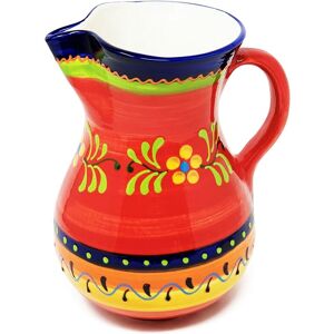 Verano Spanish Ceramics Classic Spanish Hand Painted Home Decor Large Pourer Jug 2L Daisy Chains Multicolor Verano Spanish Ceramics Classic Spanish Hand Painted Home Decor Large Pourer Jug 2L Daisy Chains Multicolor