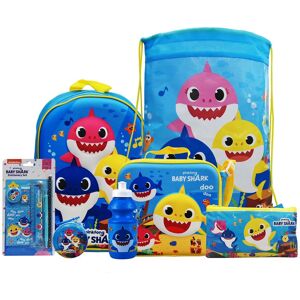 simpa Baby Shark 7PC Back to School Bundle Multicolor One Size simpa Baby Shark 7PC Back to School Bundle Multicolor One Size