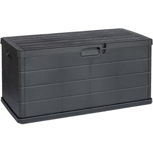 Idooka Large Plastic Storage Box - Dark Grey - Storage Box Idooka Large Plastic Storage Box - Dark Grey - Storage Box