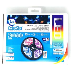 ExtraStar 5 Meters Smart RGB LED STRIP LIGHTS Colour Changing by Remote & APP Control Multicolor ExtraStar 5 Meters Smart RGB LED STRIP LIGHTS Colour Changing by Remote & APP Control Multicolor