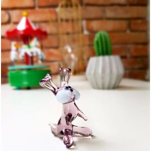 Novecrafto Handcrafted Miniature Animal Figurine - Unique Decorative Animal Ornament for Home & Office Décor in Purple Purple Novecrafto Handcrafted Miniature Animal Figurine - Unique Decorative Animal Ornament for Home & Office Décor in Purple Purple