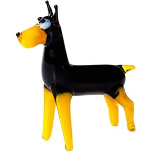 Novecrafto Handcrafted Miniature Animal Figurine - Unique Decorative Animal Ornament for Home & Office Décor in Black Black Novecrafto Handcrafted Miniature Animal Figurine - Unique Decorative Animal Ornament for Home & Office Décor in Black Black