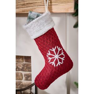 Dibor Set of 4 Red Sweater Knit Snowflake Xmas Gift Christmas Stocking Size: 4 Pack Red 4 Pack Dibor Set of 4 Red Sweater Knit Snowflake Xmas Gift Christmas Stocking Size: 4 Pack Red 4 Pack