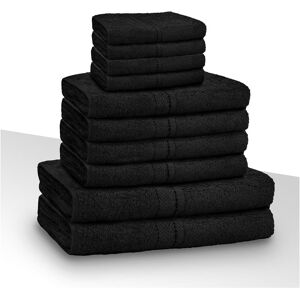 GAVENO CAVAILIA 10pc Toronto Bales Set in Black Black GAVENO CAVAILIA 10pc Toronto Bales Set in Black Black