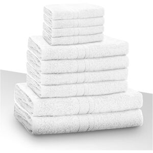 GAVENO CAVAILIA 10pc Toronto Bales Set in White White GAVENO CAVAILIA 10pc Toronto Bales Set in White White