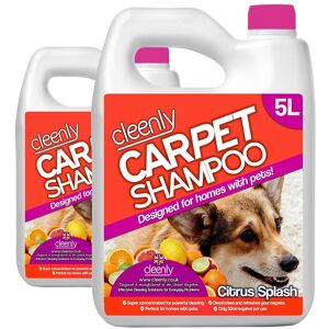 cleenly Pet Carpet Cleaning Shampoo Odour Remover 2 x 5L in Orange Orange cleenly Pet Carpet Cleaning Shampoo Odour Remover 2 x 5L in Orange Orange