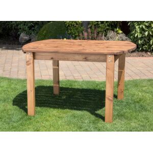 Charles Taylor Trading Small Rectangular Table in Brown Brown Charles Taylor Trading Small Rectangular Table in Brown Brown