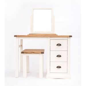 Cabinet Bits Cosenza 3 Drawer Dressing Table Set Brass Cup Handle in Off-White Off-White Cabinet Bits Cosenza 3 Drawer Dressing Table Set Brass Cup Handle in Off-White Off-White