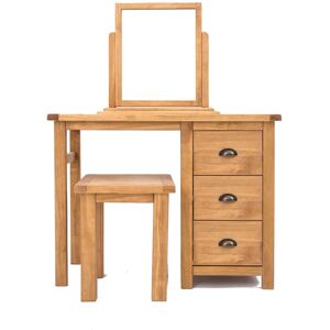 Cabinet Bits Lugo 3 Drawer Dressing Table Set Brass Cup Handle in Light Brown Light Brown Cabinet Bits Lugo 3 Drawer Dressing Table Set Brass Cup Handle in Light Brown Light Brown