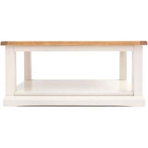 Cabinet Bits Coffee Table with Shelf - H45 W100 D60cm in Off-White Off-White Cabinet Bits Coffee Table with Shelf - H45 W100 D60cm in Off-White Off-White
