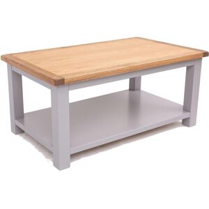 Cabinet Bits Coffee Table with Shelf - H45 W100 D60cm in Mid Grey Mid Grey Cabinet Bits Coffee Table with Shelf - H45 W100 D60cm in Mid Grey Mid Grey