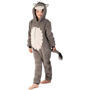 Wunsy Super Soft Fleece Donkey Onesie Nativity Costume All-in-One with Tail in Grey Size: 6-7 Years Grey 6-7 Years Wunsy Super Soft Fleece Donkey Onesie Nativity Costume All-in-One with Tail in Grey Size: 6-7 Years Grey 6-7 Years