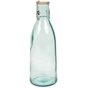 Verano Spanish Ceramics Recycled Glass Kitchen Dining Room Home Décor Classic Bottle 1L - 27cm (H) in Clear Clear Verano Spanish Ceramics Recycled Glass Kitchen Dining Room Home Décor Classic Bottle 1L - 27cm (H) in Clear Clear
