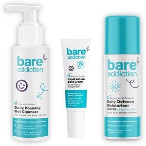 Bare Addiction Skincare Bare Necessity Kit + Large gift set in White Blue Size: 150ml White Blue 150ml Bare Addiction Skincare Bare Necessity Kit + Large gift set in White Blue Size: 150ml White Blue 150ml