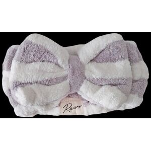 Rawr Beauty Bow Makeup Headband - Purple Stripe in Lilac Lilac Rawr Beauty Bow Makeup Headband - Purple Stripe in Lilac Lilac