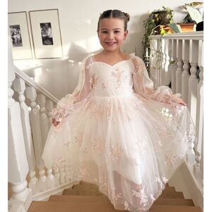 Lilly + Bo Girl's Elizabeth Ivory White Party or Flower Girl Dress in Natural Size: 7-8 Years Natural 7-8 Years Lilly + Bo Girl's Elizabeth Ivory White Party or Flower Girl Dress in Natural Size: 7-8 Years Natural 7-8 Years