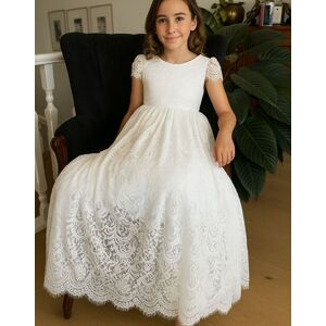 Lilly + Bo Girl's Aluna in Ivory White Flower Girl /Party Dress Size: 9-12 m White 9-12 m Lilly + Bo Girl's Aluna in Ivory White Flower Girl /Party Dress Size: 9-12 m White 9-12 m