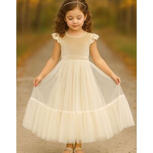 Lilly + Bo Girl's Noel in Champayne Party or Flower Girl Dress in Beige Size: 11-12 Years Beige 11-12 Years Lilly + Bo Girl's Noel in Champayne Party or Flower Girl Dress in Beige Size: 11-12 Years Beige 11-12 Years