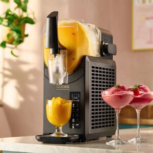 Cooks Professional Slushy Maker - 2.5L Slushie Frozen Drink Machine in Black Black Cooks Professional Slushy Maker - 2.5L Slushie Frozen Drink Machine in Black Black
